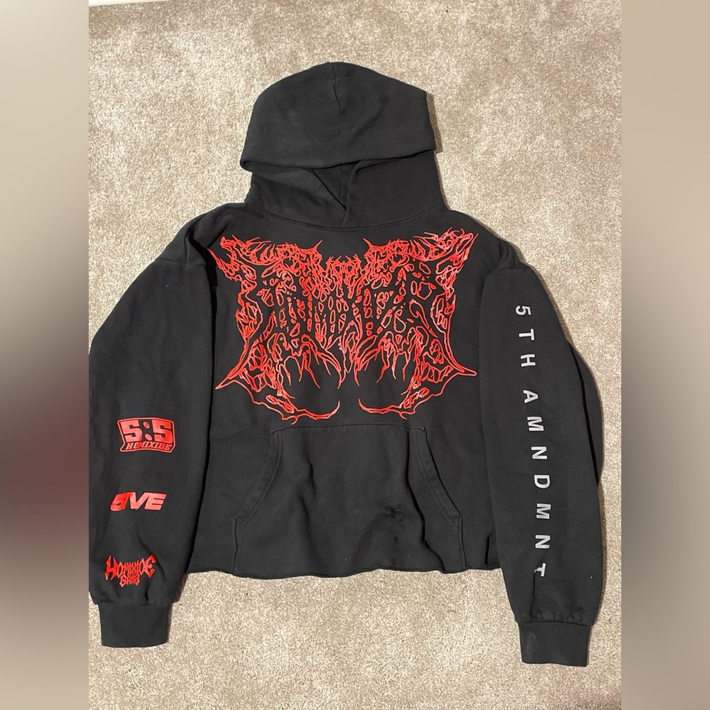 Homixide gang 5th amendment tour hoodie
